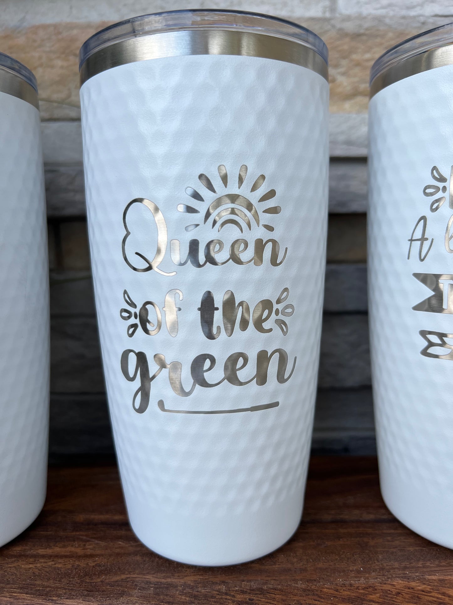 Dimpled, Golf 20oz Stainless Steel Tumbler