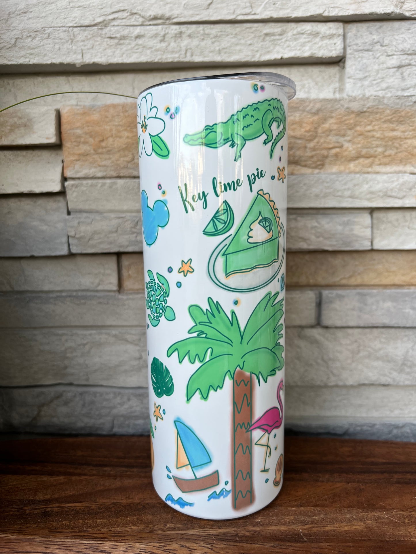 Beach 20oz Skinny Tumblers