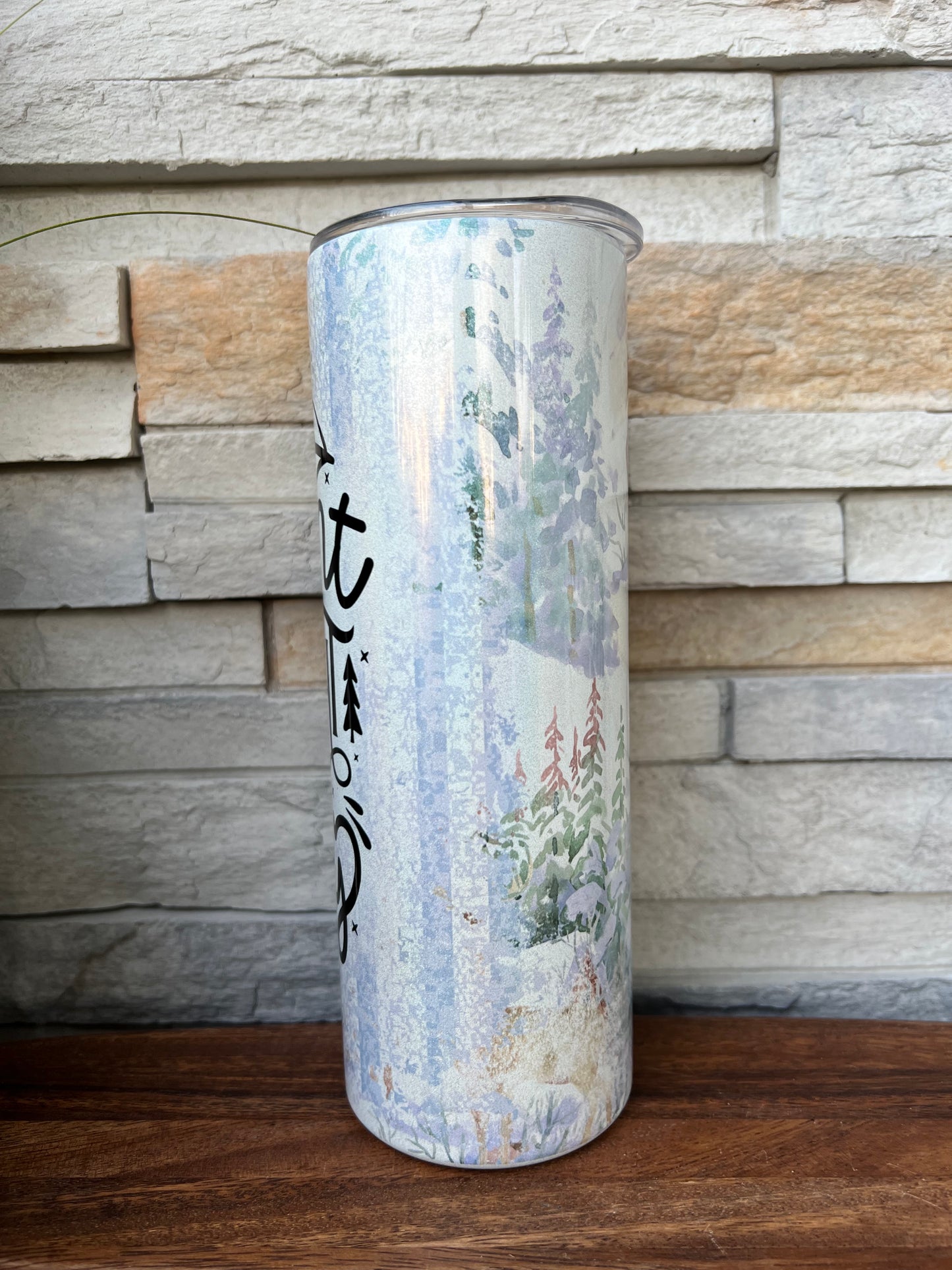 2023 Christmas Shimmer 20oz Skinny Tumbler