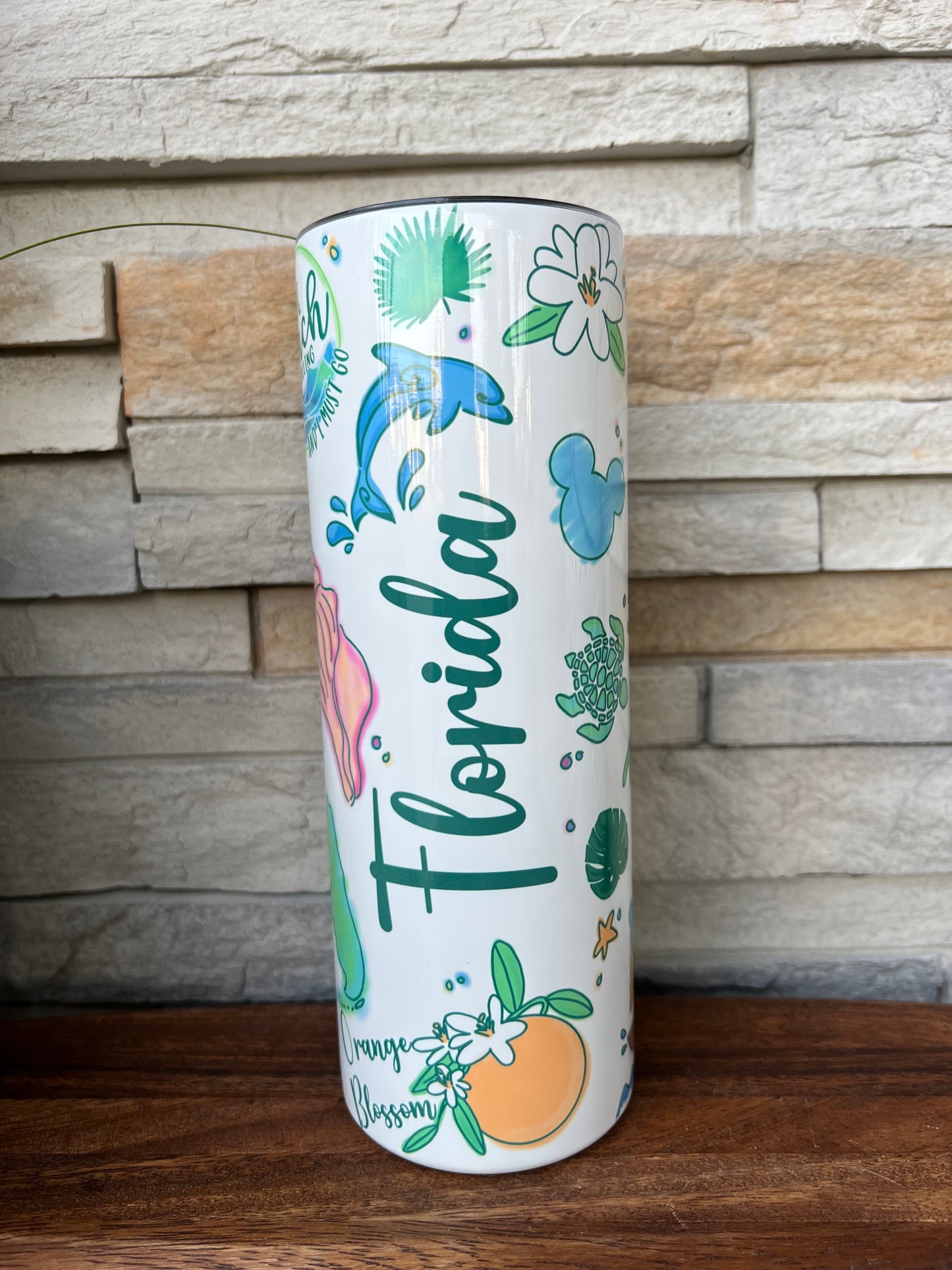 Beach 20oz Skinny Tumblers
