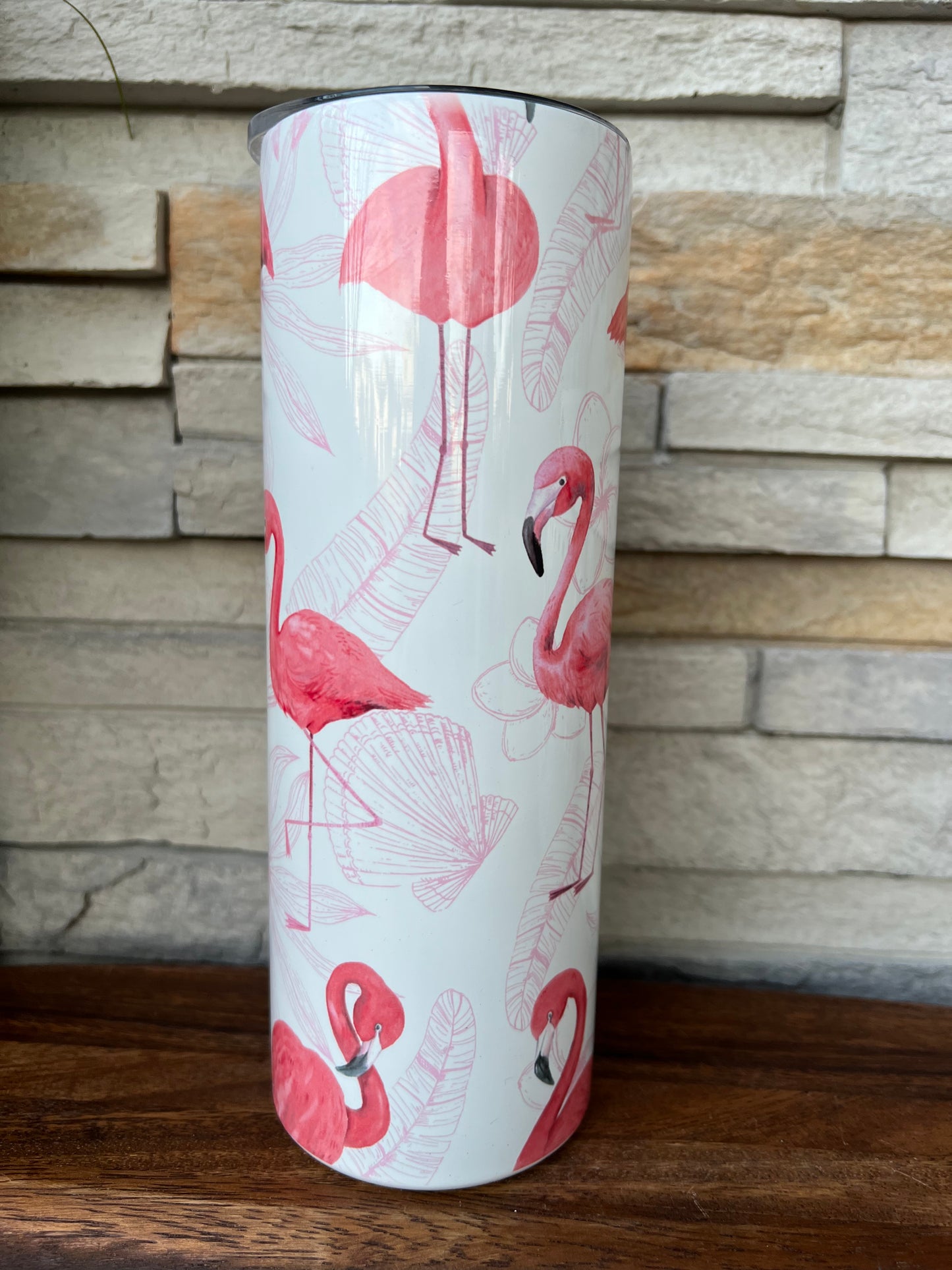 Flamingo 20oz Skinny Tumblers