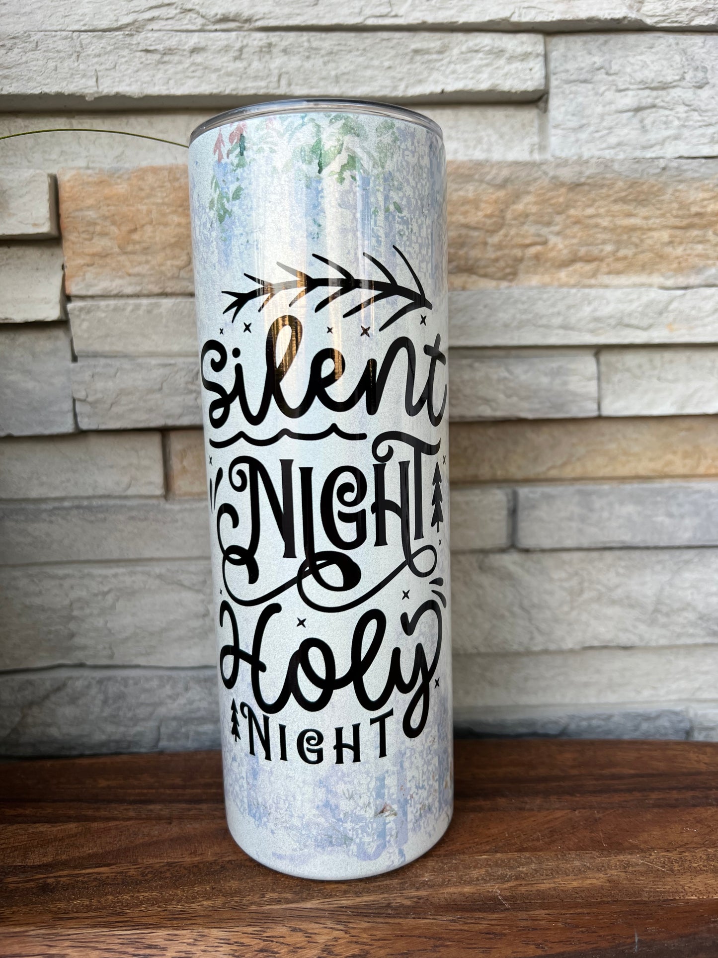 2023 Christmas Shimmer 20oz Skinny Tumbler