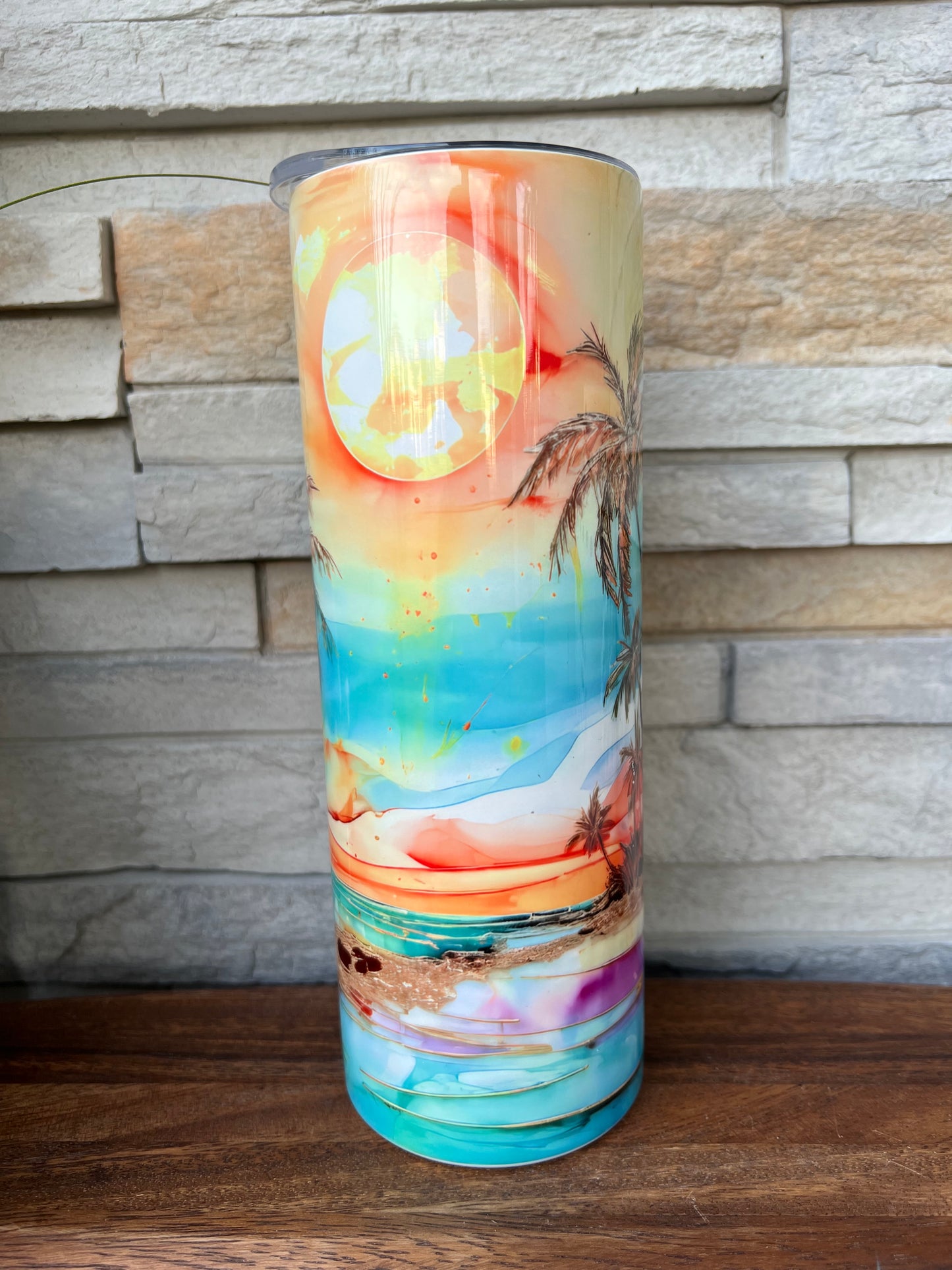 Beach 20oz Skinny Tumblers