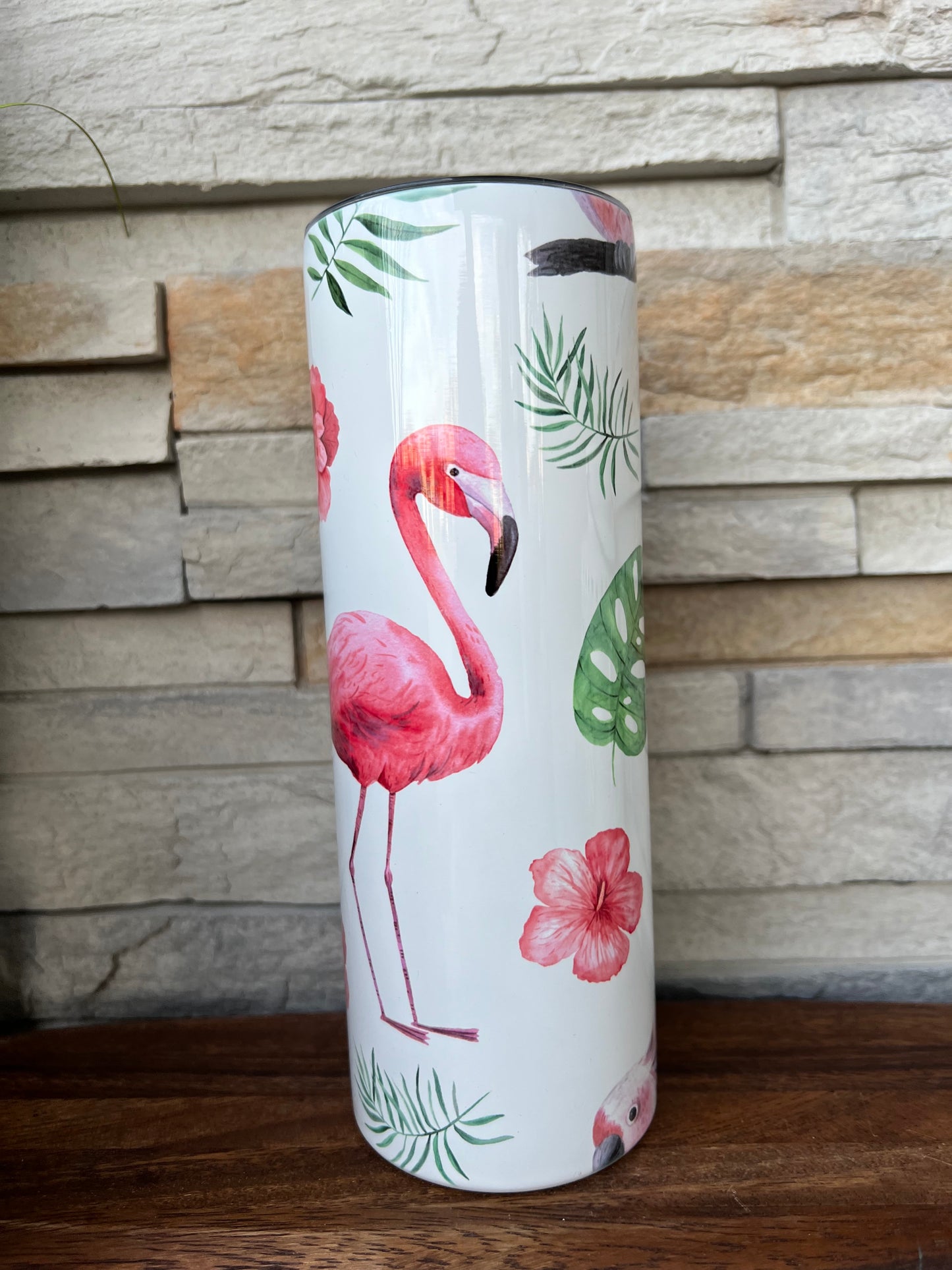Flamingo 20oz Skinny Tumblers