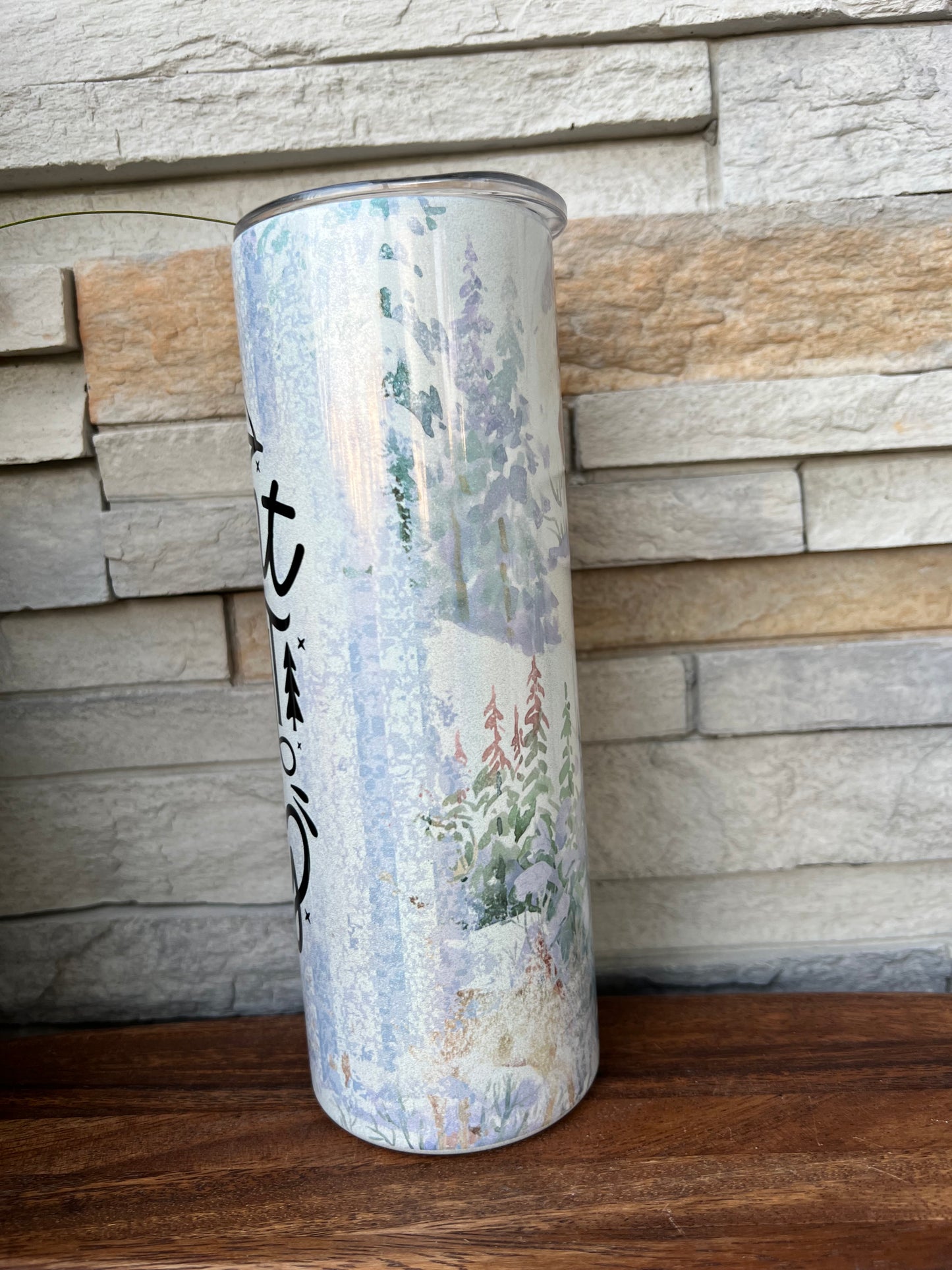 2023 Christmas Shimmer 20oz Skinny Tumbler