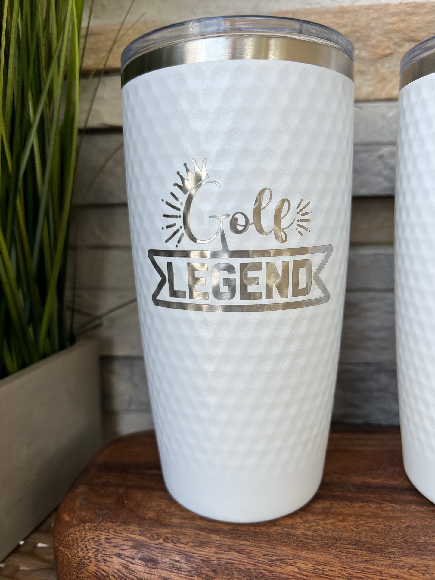 Dimpled, Golf 20oz Stainless Steel Tumbler