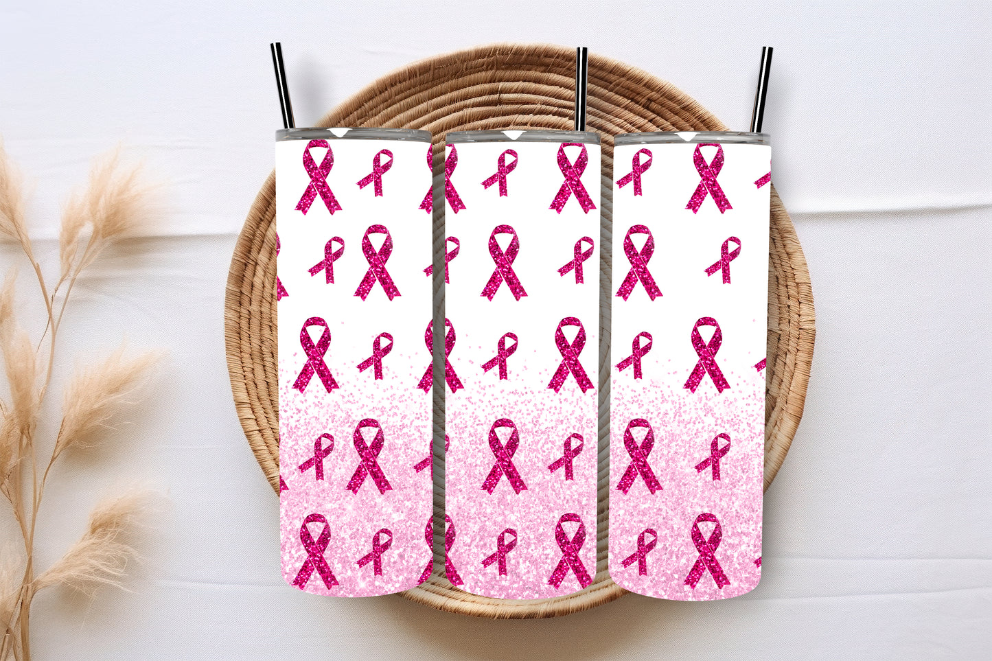 Breast Cancer Awareness 20oz Shimmer Tumbler