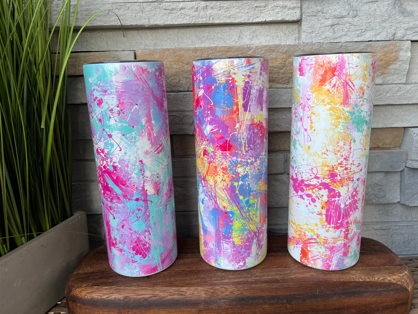 Graffiti 20oz Skinny Tumblers