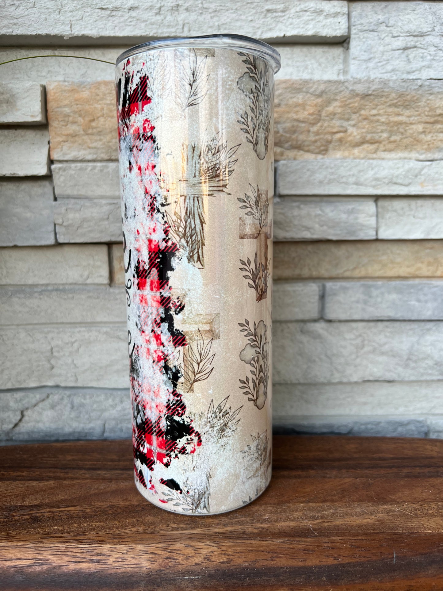 2023 Christmas Shimmer 20oz Skinny Tumbler