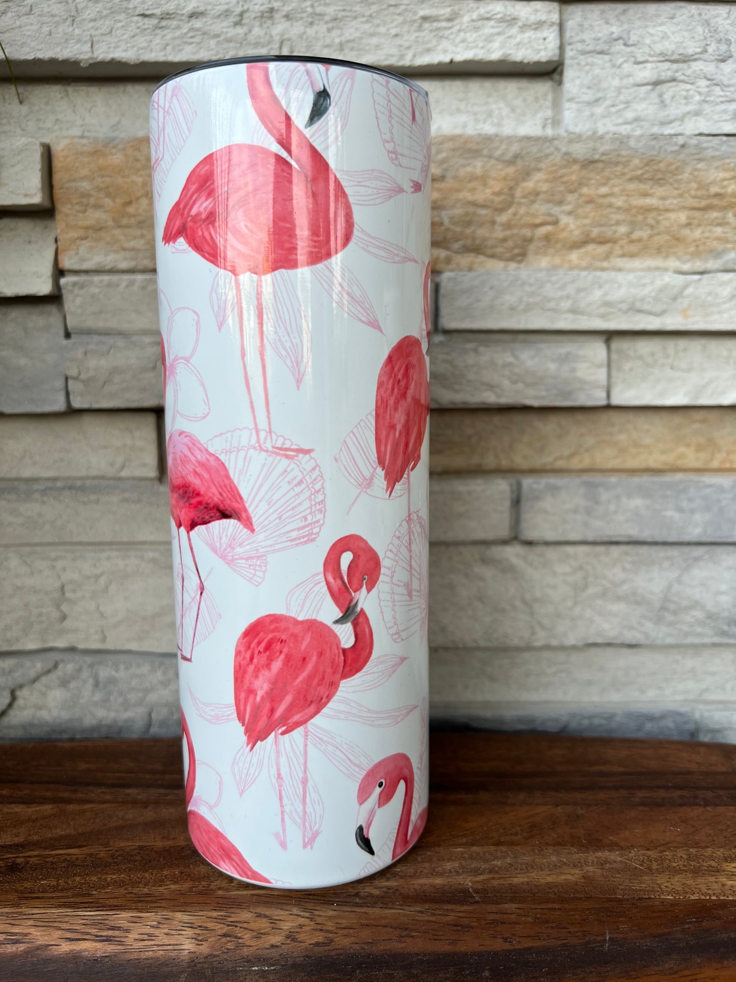 Flamingo 20oz Skinny Tumblers