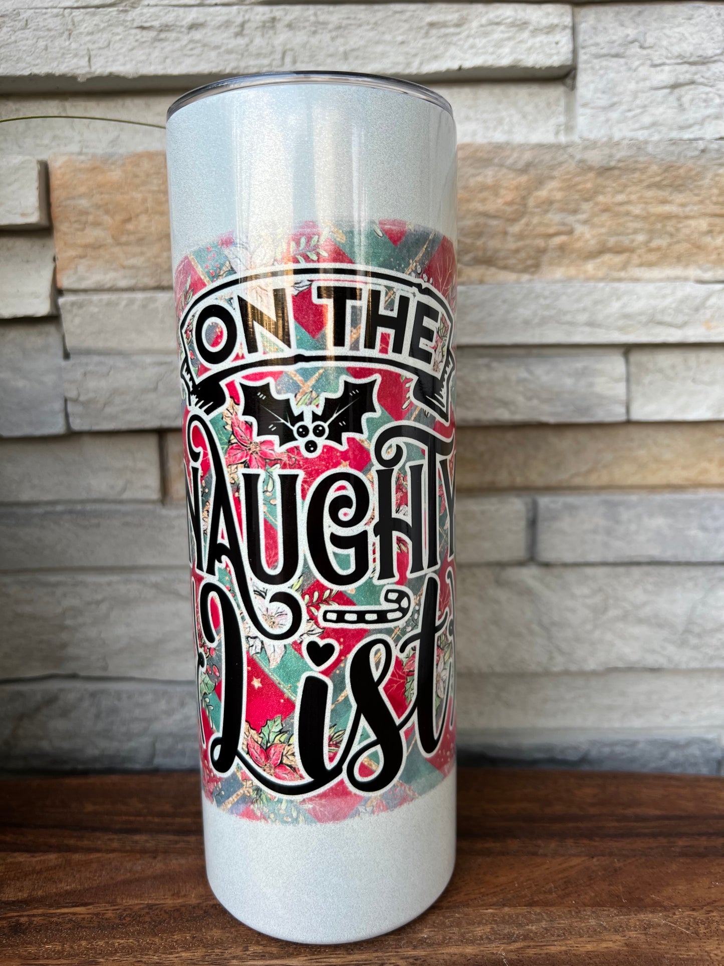 2023 Christmas Shimmer 20oz Skinny Tumbler