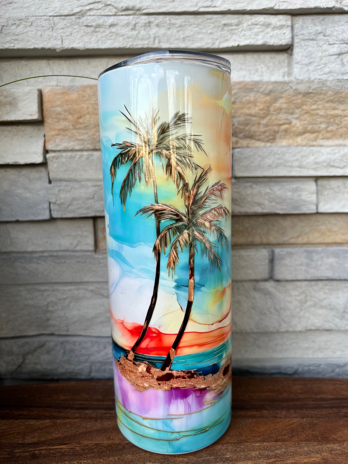 Beach 20oz Skinny Tumblers