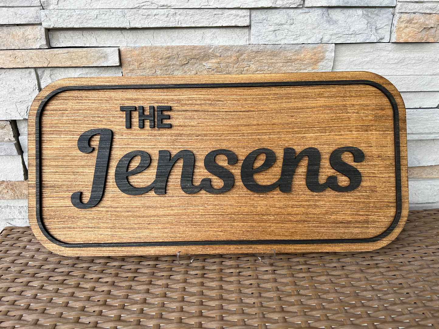 Custom Wood Sign, Family, Last Name, Wedding, EST., Shower Gift, Wall or Table Sign