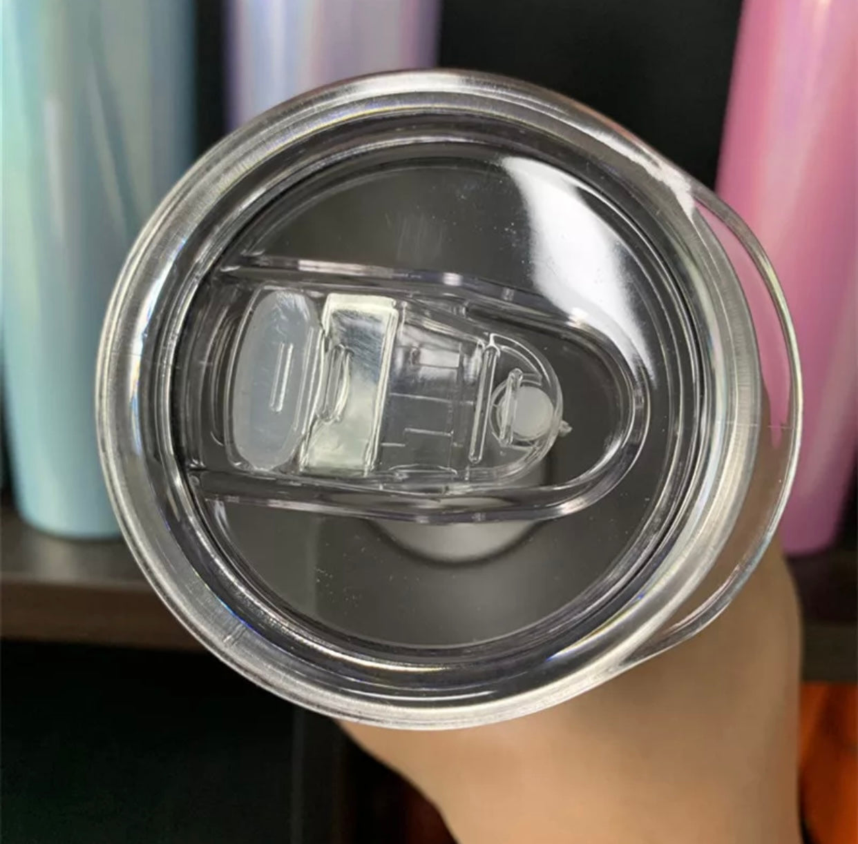 20oz Shimmer Skinny Sublimation Tumbler Case Of 25