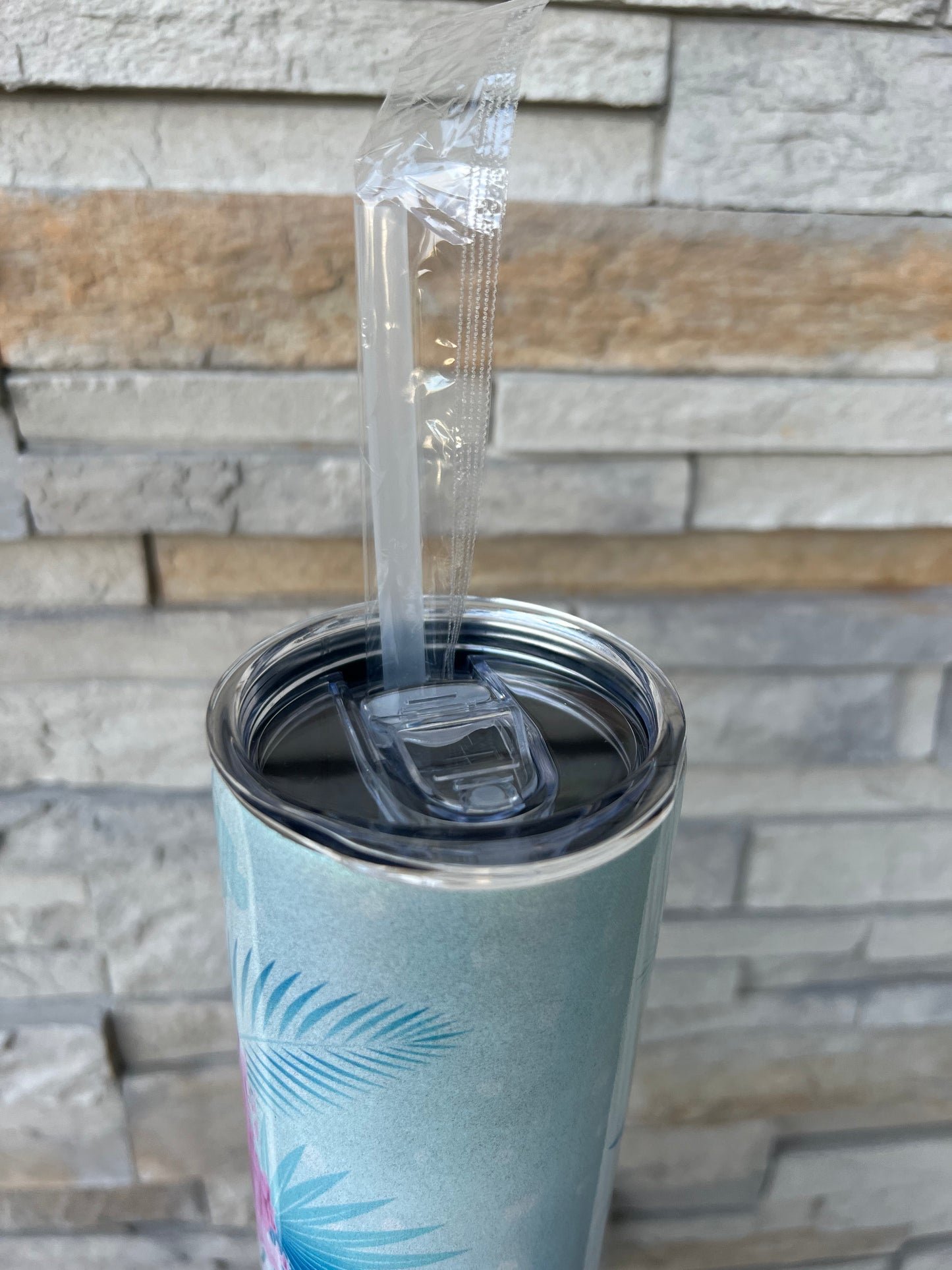 Summer Shimmer 20oz Skinny Sublimation Tumbler