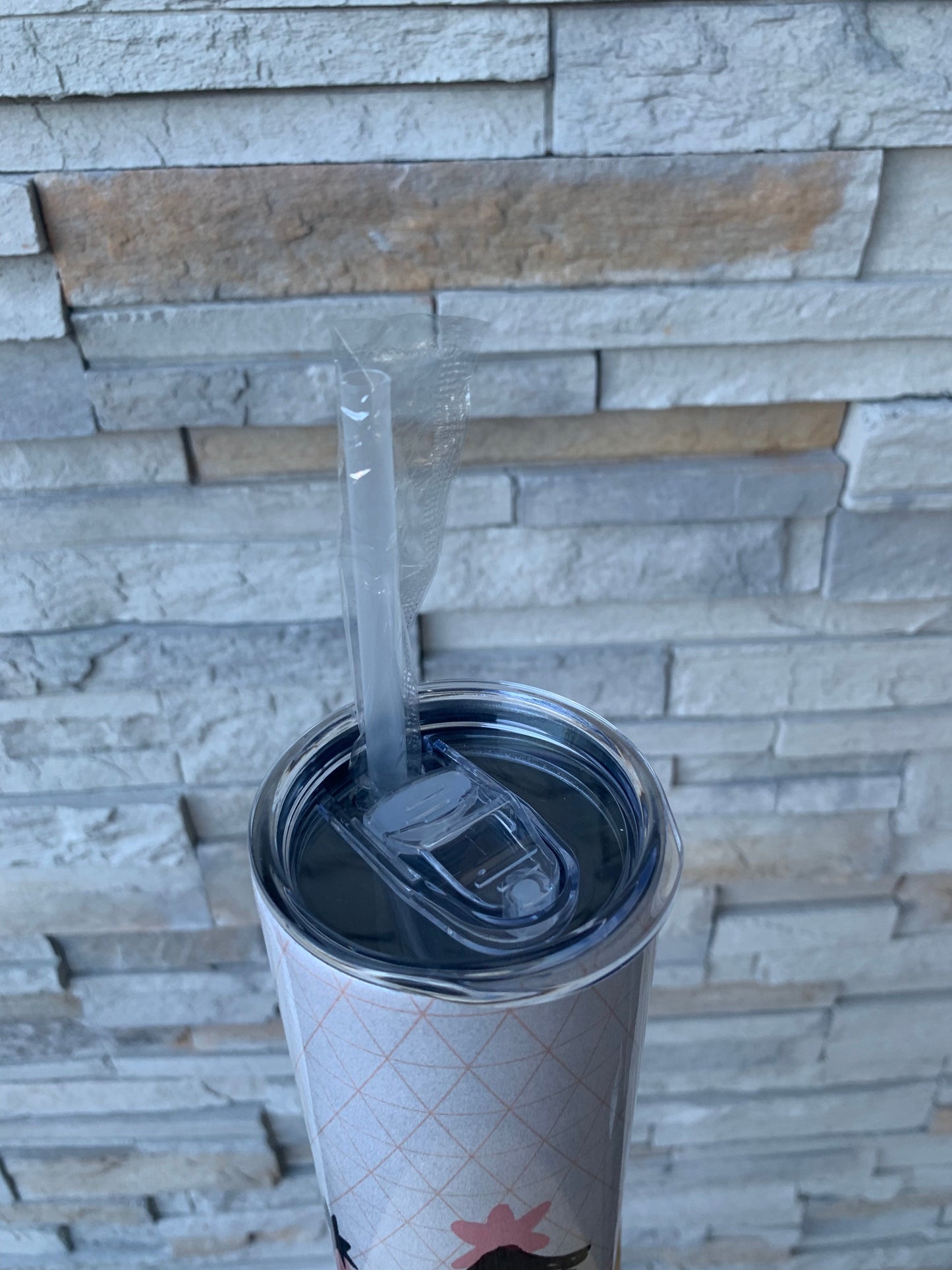 Shimmer Christmas Trees 20oz Skinny Tumbler