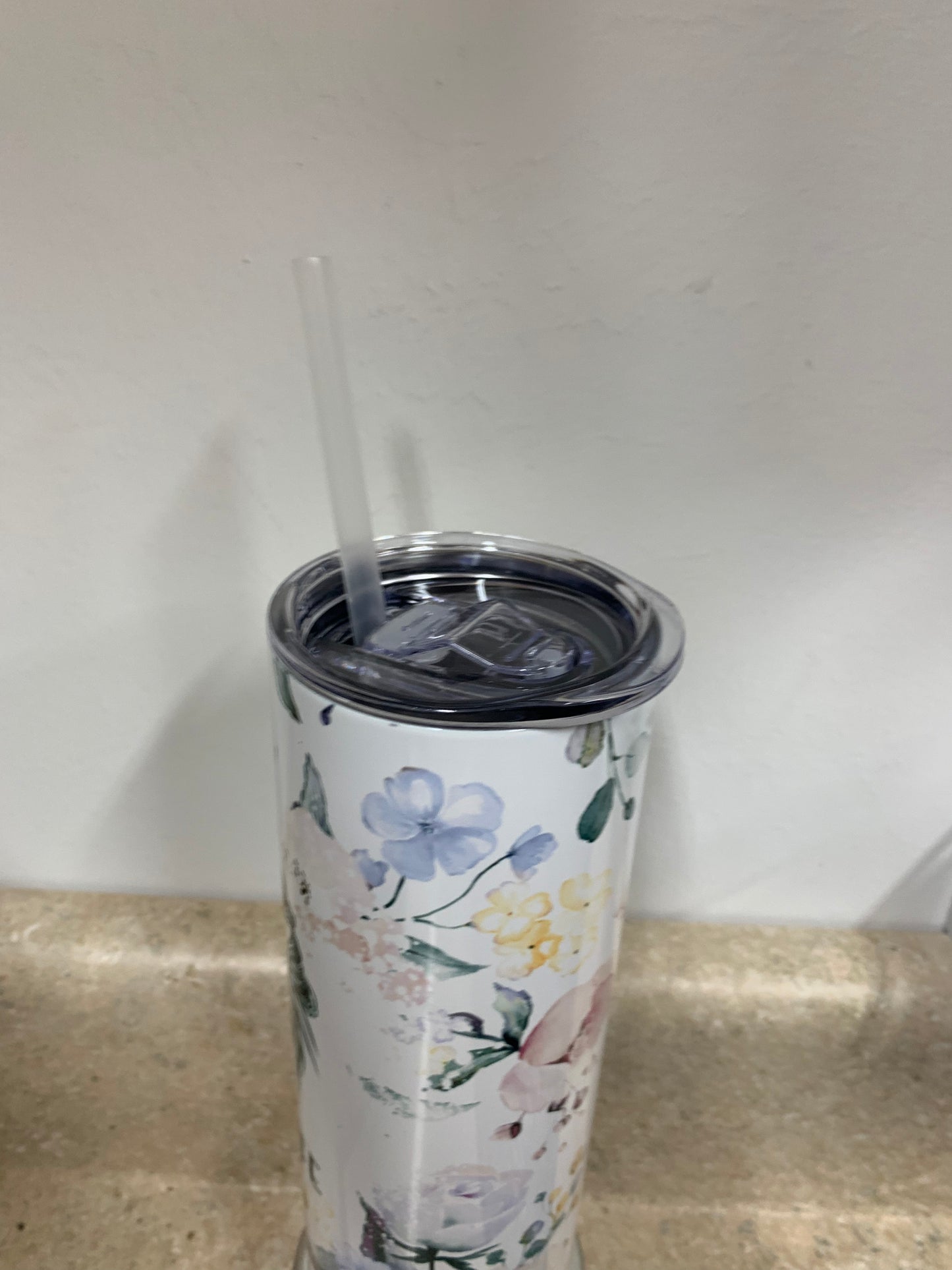 Floral Mom Life 20oz Skinny Sublimation Tumbler