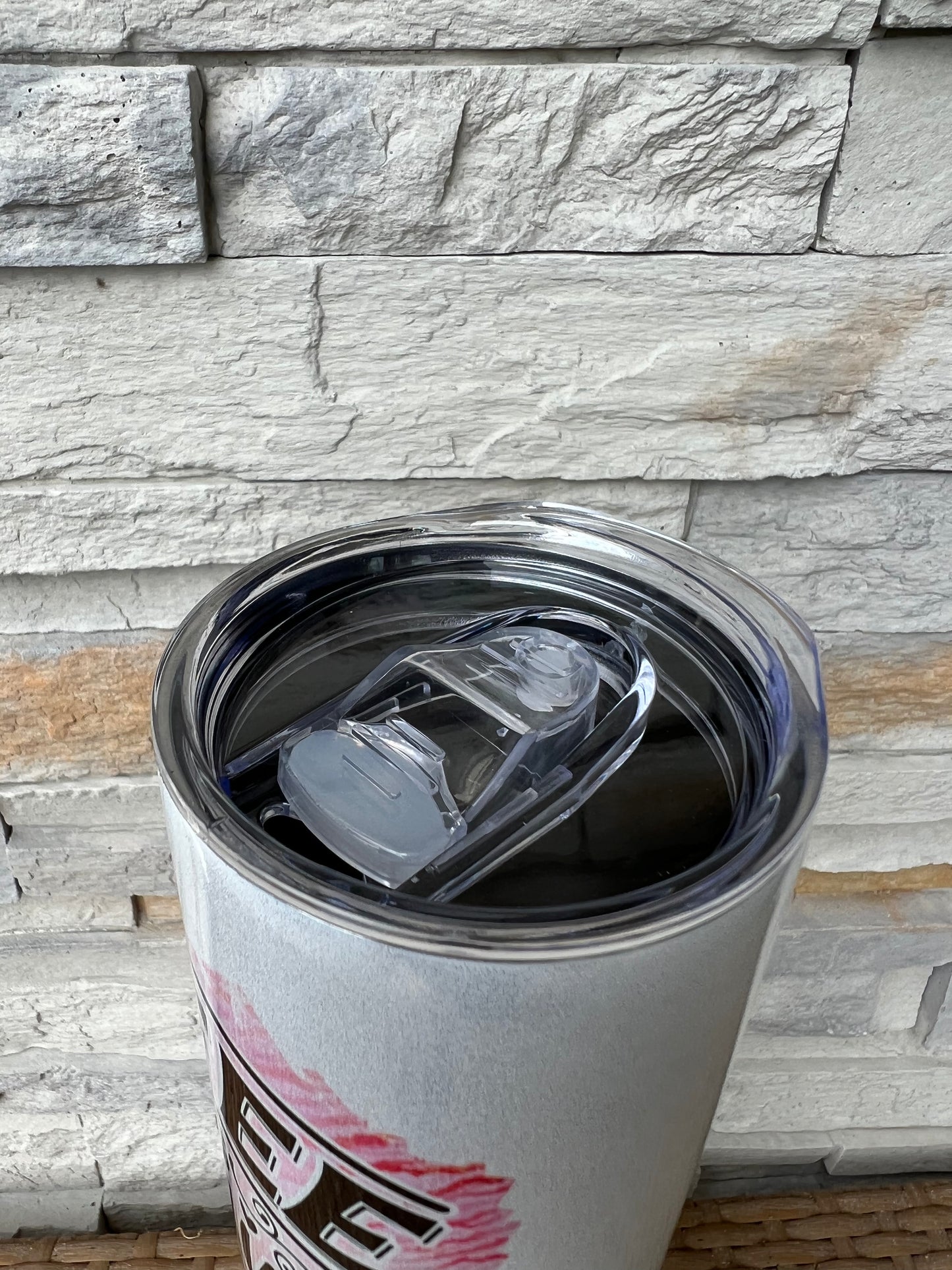 Coffee Is Always A Good Idea Shimmer 20oz Skinny Sublimation Tumbler