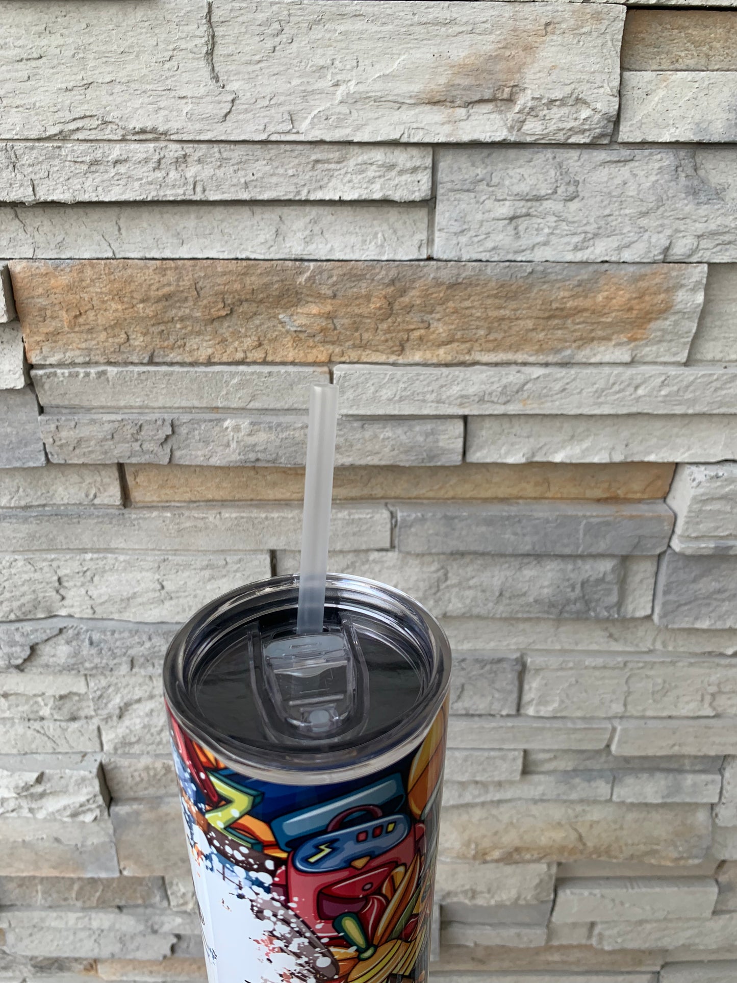 Teacher Life 20oz Skinny Tumbler