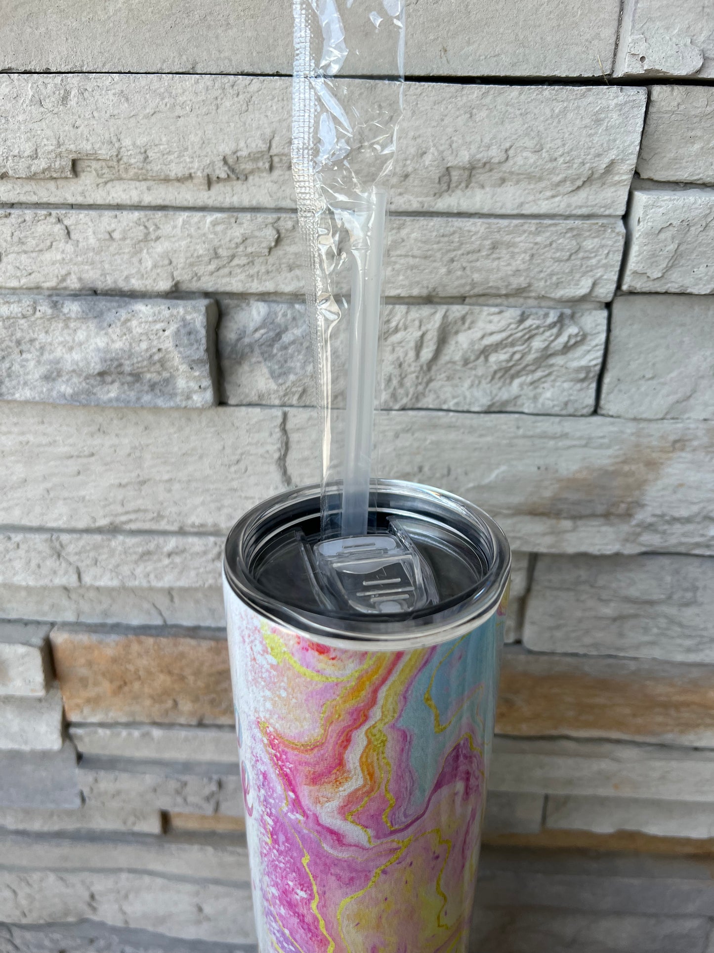 3-5 Business Days Shimmer 20oz Skinny Sublimation Tumbler