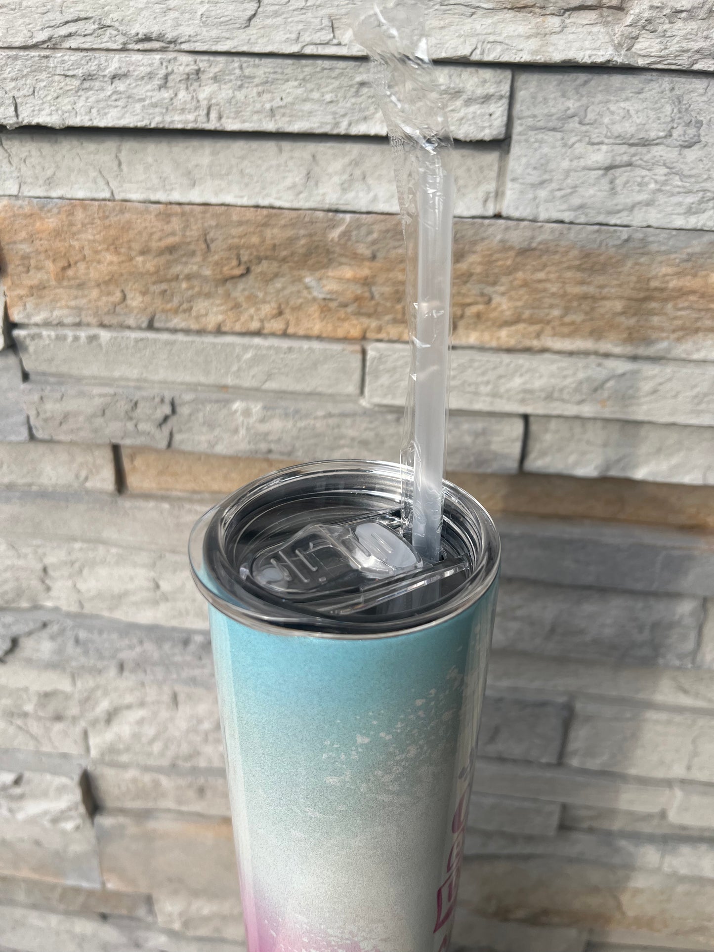 I’m Not Sharing My Coffee Shimmer 20oz Skinny Sublimation Tumbler