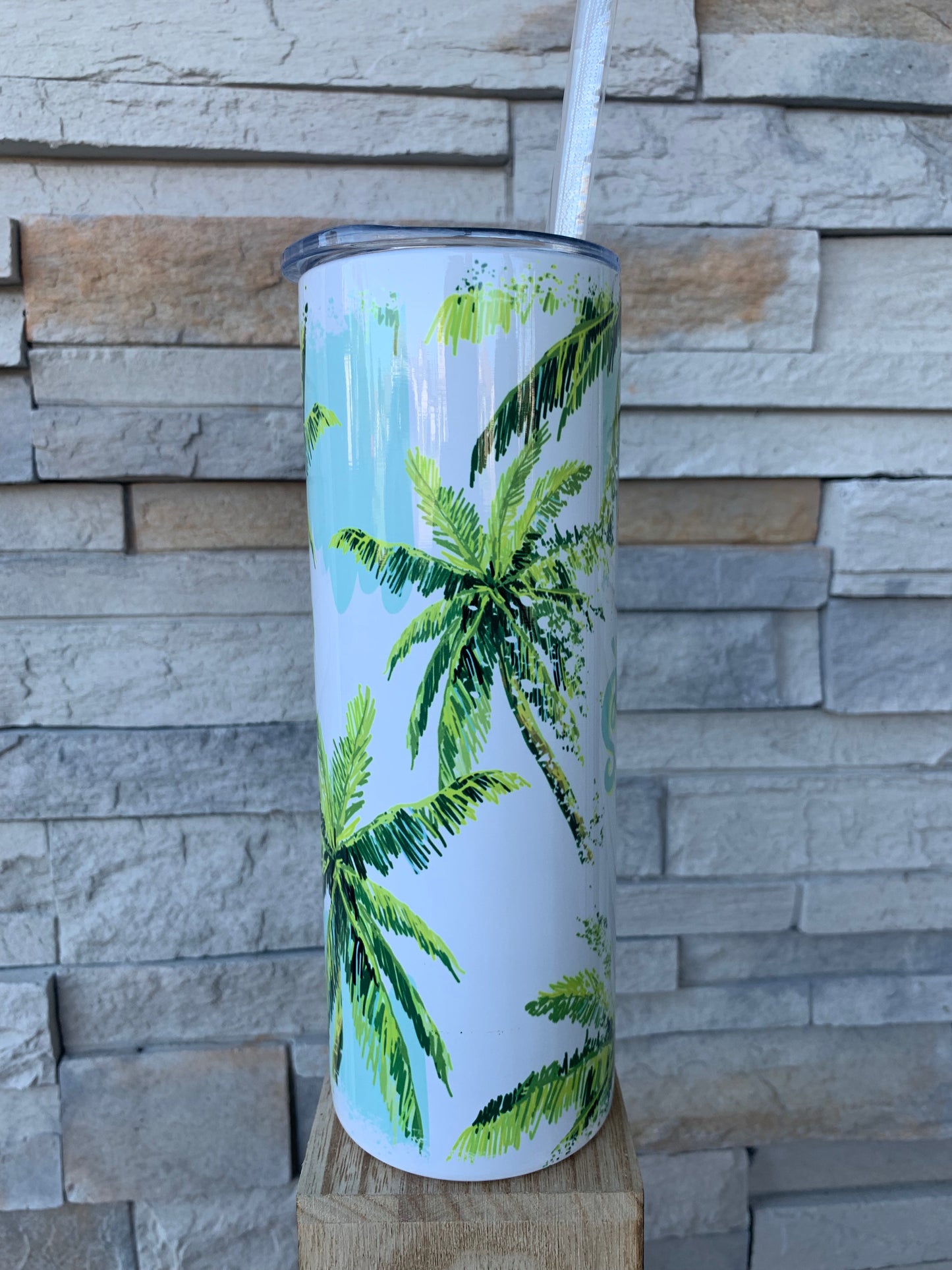 Summer Vibes 20oz Skinny Sublimation Tumbler