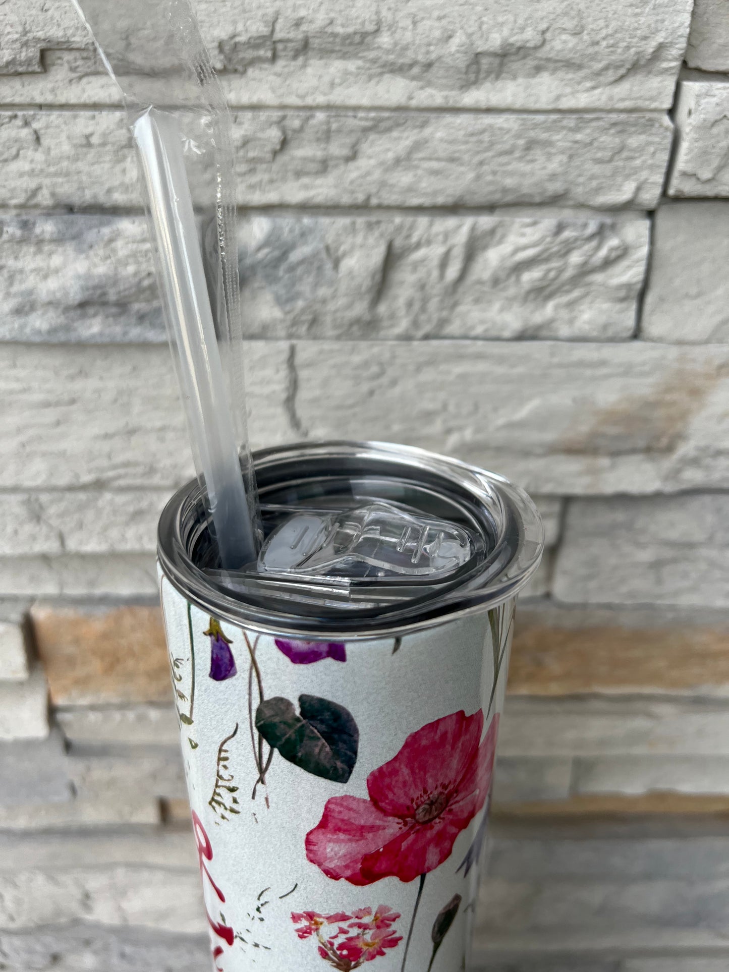 Jesus Is The Anchor Faith Shimmer 20oz Skinny Sublimation Tumbler