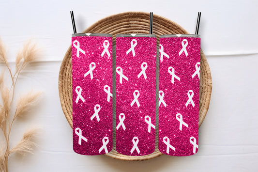 Breast Cancer Awareness 20oz Shimmer Tumbler