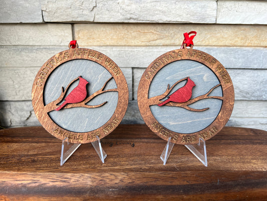 Cardinals Christmas Ornament