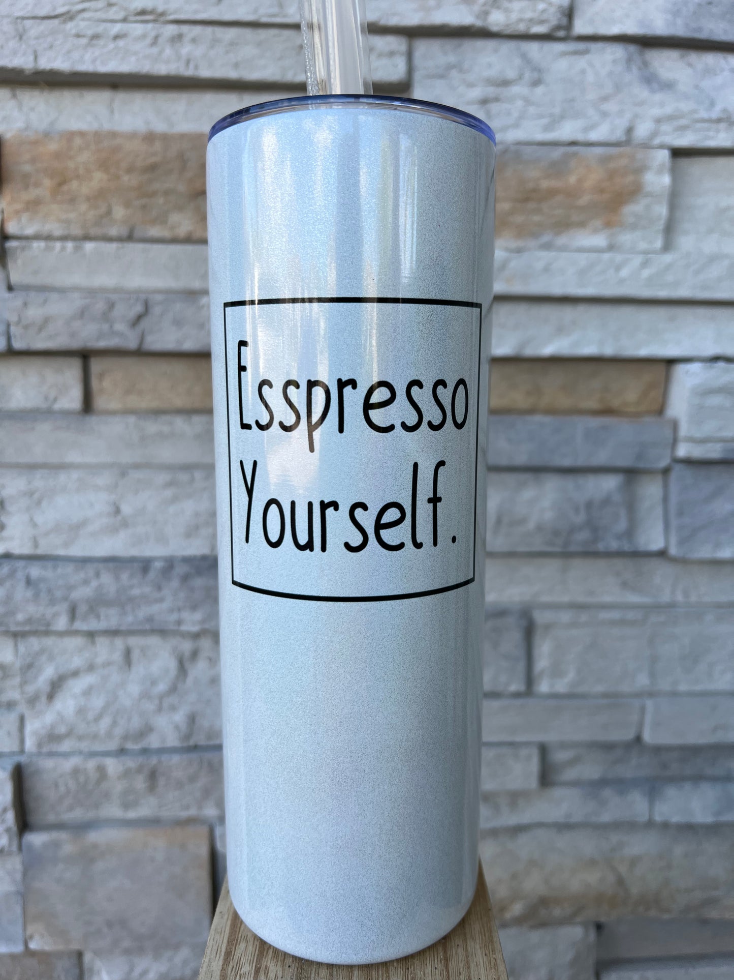 Espresso Yourself 20oz Shimmer Tumbler